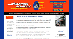 Desktop Screenshot of marathonremovals.com.au